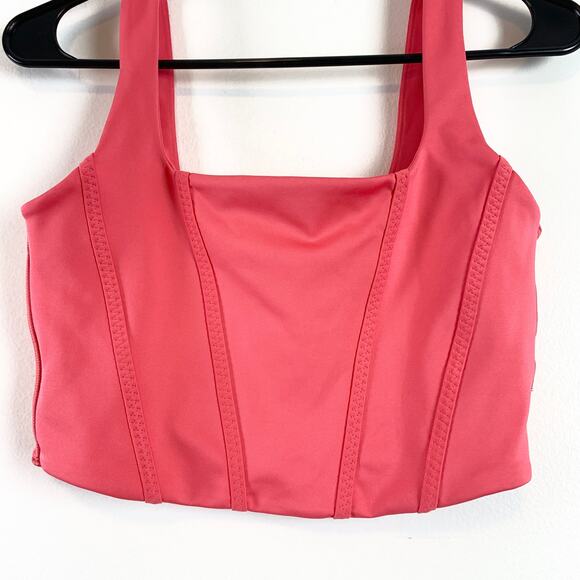 IVL Collective x DAE Cactus Fruit Blossom Longline Corset Sports Bra Crop Top 6 - Picture 8 of 11